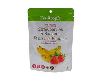 Freeze Dried Strawberry & Banana - 20g