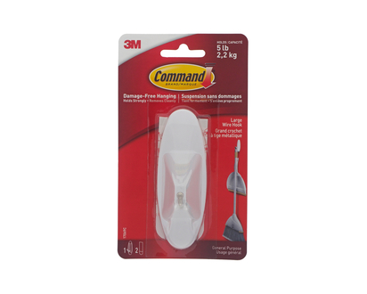 Large Wire Hook - Holds 5lbs/2.2kg