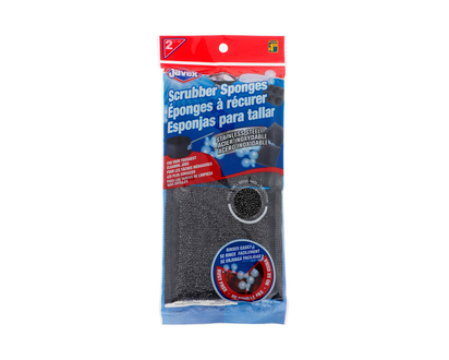 Javex Stainless Steel Sponge - 10.5X9.5 CM / 2pk