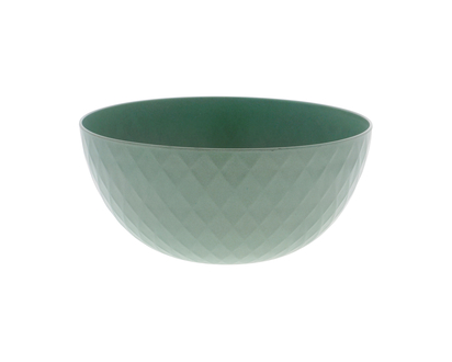 Embossed Bamboo Plastic Serving Bowl - 3920 ML/132 OZ