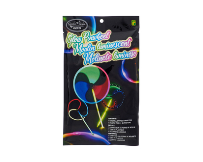 Ensemble de vire-vent luminescent