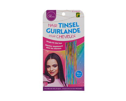 Shiny Hair Accessory, Tinsel - 96 CM
