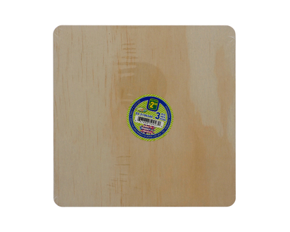 Large Pine Veneer Mdf Shaped Boards - 3 pc