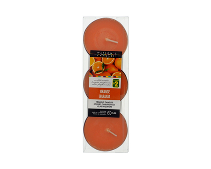 Scented Jumbo Tealights Assorted, 3pc - 3 PK