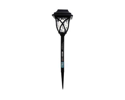 Flared Square Tall Solar Garden Stake
