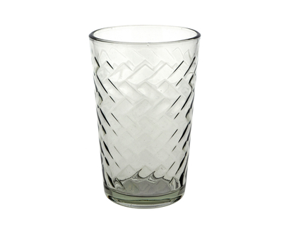 Wave Design Clear Tumbler - 8 oz