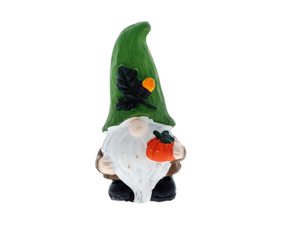 Thanksgiving-Fall Themed Cement Gnomes - 7X5.3X13 CM