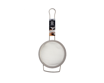 Medium Stainless Steel Strainer - 5.5CM; L: 14"; H: 2.4"