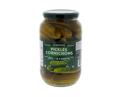 Cordova cornichons à l'aneth - 1L