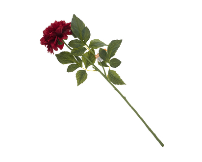Autumn Dahlia Stem W/Bud & Flower - 58.4cm