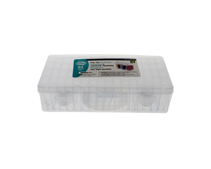 HingedStorageBoxesInPlastCs,64PC - 22.4cmx13cmx5.3cm/64ct