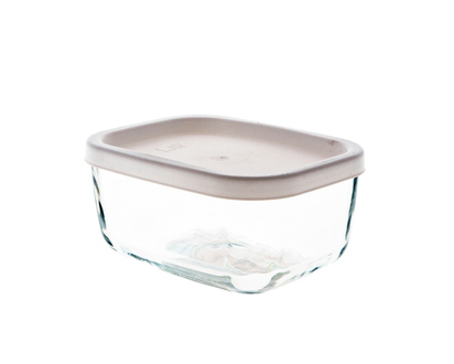 Glass Food Container With Lid - 400ML (13.5 OZ)