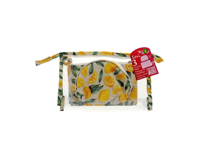 LORI 3 pk Cosmetic Bag Set - 3 pk