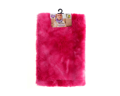 Tie And Dye Faux Fur Neck Warmer F/Kids - 25CM x 18CM
