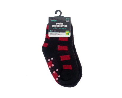Checkered Socks for Kids, 2pc - 2pk,1-2&2-4