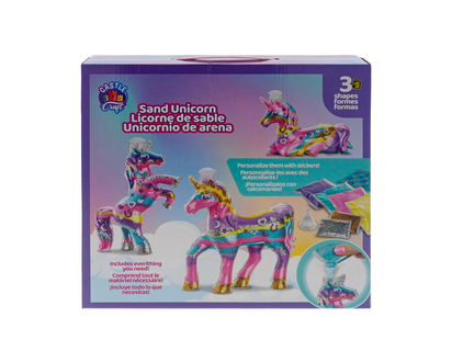 Kit de création licorne avec sable - Assorti