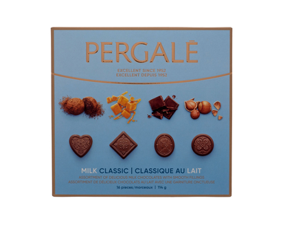 Boîte de chocolats au lait - 114g