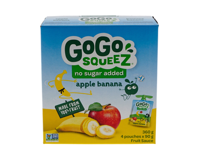 Gogo squeez sachets compote, 4PC - 4x90g