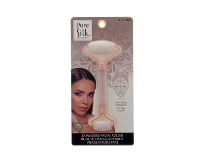Pure Silk Dual Sided Facial Roller - 14cm