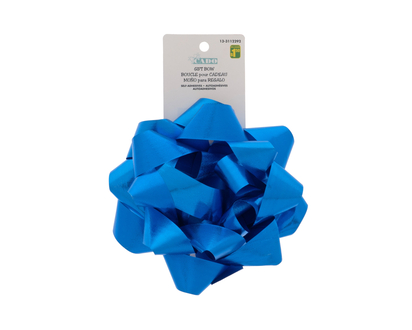 Jumbo Textured Star Shaped Gift Bow - 16.5cm