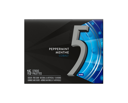 Sticks Gum Colbalt Peppermint - 15ct