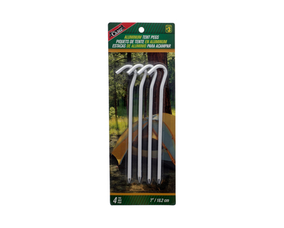 Aluminum Tent Pegs - 4pk