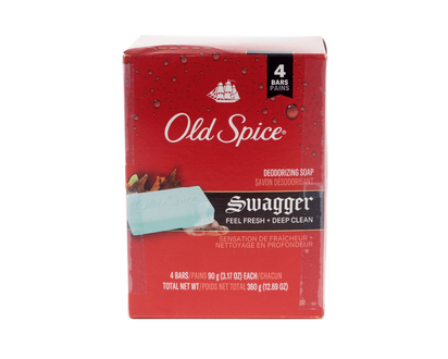 Old Spice Swagger Bar Soaps - 4pk,90g