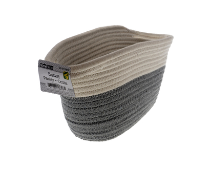 Panier de rangement ovale - 38cmx17cmx17cm
