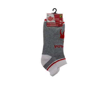 Souvenirs Unisex No Show Sockscanada - Men 7-10,Ladies 8-12