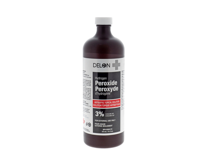 DELON 473ml 3% Hydrogen Peroxide - 473ml/16oz