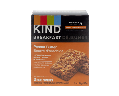 KIND Breakfast 4pk Bar Peanut Butter - 200g