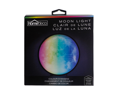 Lampe de lune à changement de couleur - 15.5cmx4.5cm