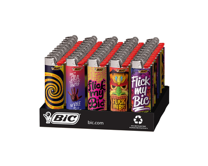 BIC Flint Lighter - 1.46cmx2.525cmx8.185cm