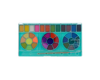 36 Watercolor Paint Set - 36 Pucks