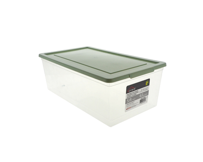 Clear Plastic Storage Box Wlid - 6L,33X18.8X11.5CM