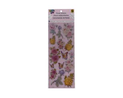 Vintage Watercolour Floral Craft 2pk - 2 pcs,12X30.4 CM