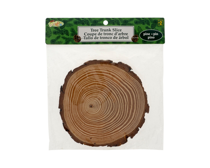 Large Tree Trunk Slice - 19cmx1.5cm
