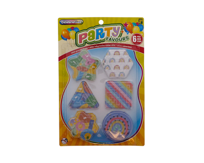 6pcs Mini Puzzle Maze - 6 Assorted Shapes