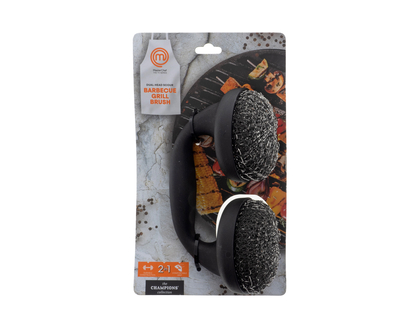 2 In 1 Barbecue Grill Brush - 9cmx9cmx18cm