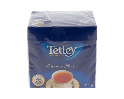 TETLEY 36ct Orange Pekoe Tea - 113g / 36ct