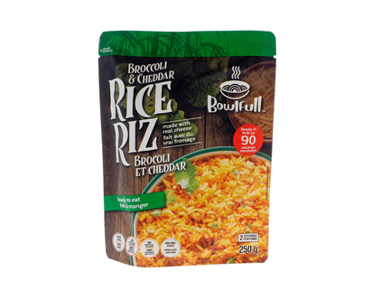 BOWLFULL 250g Broccoli Cheddar Rice - 250g