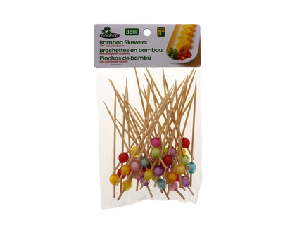 36pk Bamboo Cocktail Picks - 36ct