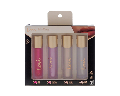 4pc Lip Gloss Set - 4pk