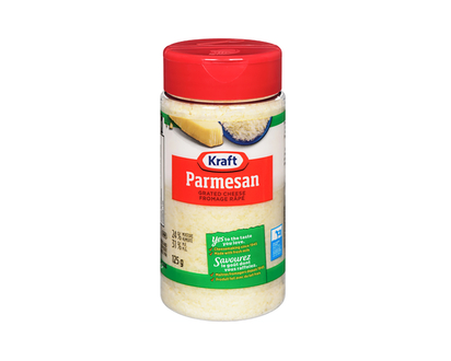 KRAFT 125g Grated Parmesan - 125g