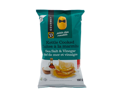 D GOURMET 190g Kettle Chips S&V - 190g