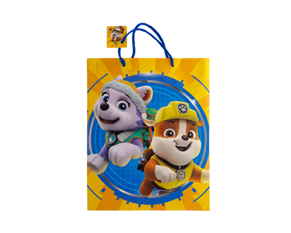 Grand sac cadeau papier sous licence - 15 poX12 poX5 po