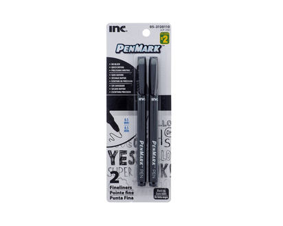 PENMARK 2 stylos pointe fine - Pqt de 2