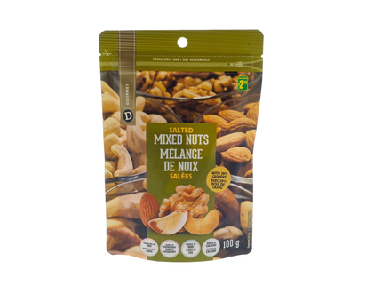D GOURMET 100g Salted Mixed Nuts - 100g