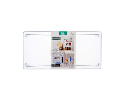 Plastic Folding Cabinet Shelf - 40.8X19.6X1CM