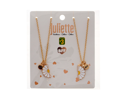 JULIETTE 2pk BFF Necklaces Kids - 2 pk